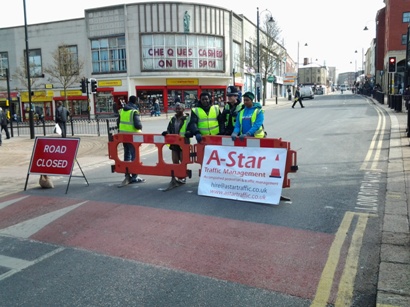 A-Star road closure
