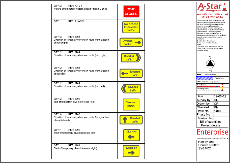 div route bill