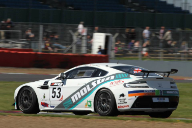 Aston Martin at sliverstone